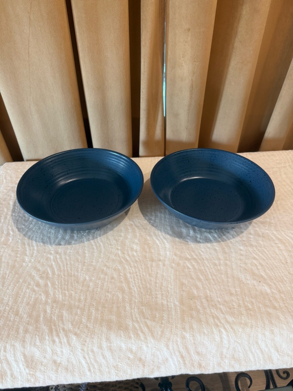 Bee & Willow Navy Blue Salad/Soup Bowls – Set of 2 - Picture 4 of 5